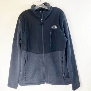 The North Face Black and Gray Jacket Men’s Size Large EUC